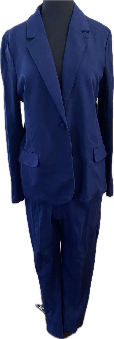 Mary Crafts navy pant suit - Size 14 NWOT